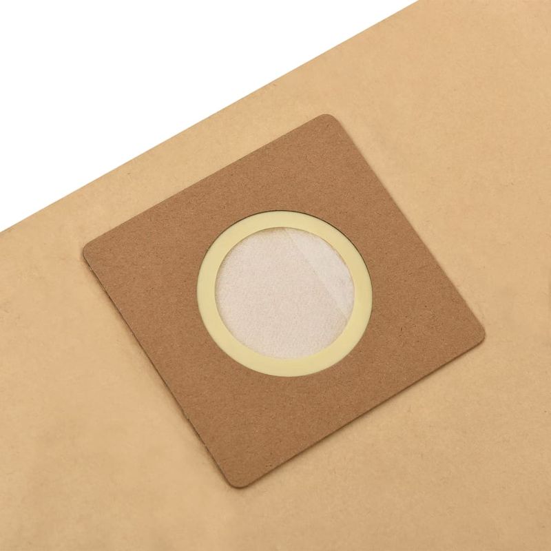 Electronice si Electrocasnice - Ingrijirea locuintei - Accesorii aparate pentru ingrijirea locuintei - Saci de aspirator din hartie, umed-uscat, 10 buc., maro - Infinity.ro