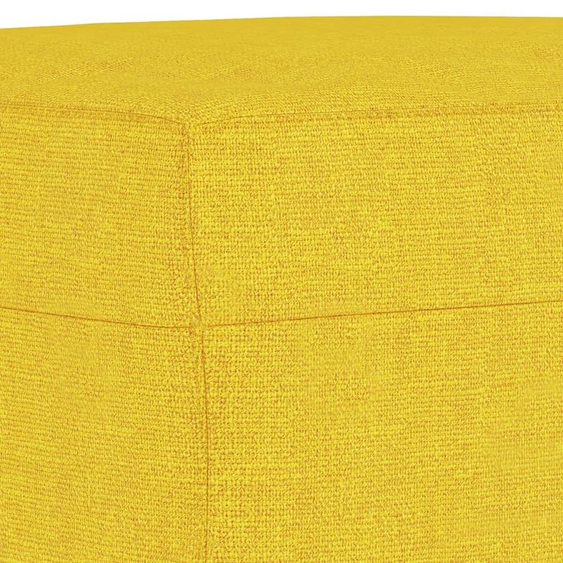 Casa si Gradina - Mobilier - Scaune si fotolii - Tabureti - Taburet, galben deschis, 70x55x41 cm, material textil - Infinity.ro