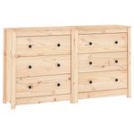 Casa si Gradina - Mobilier - Comode si corpuri - Comode - Servanta, 140x35x80 cm, lemn masiv de pin - Infinity.ro