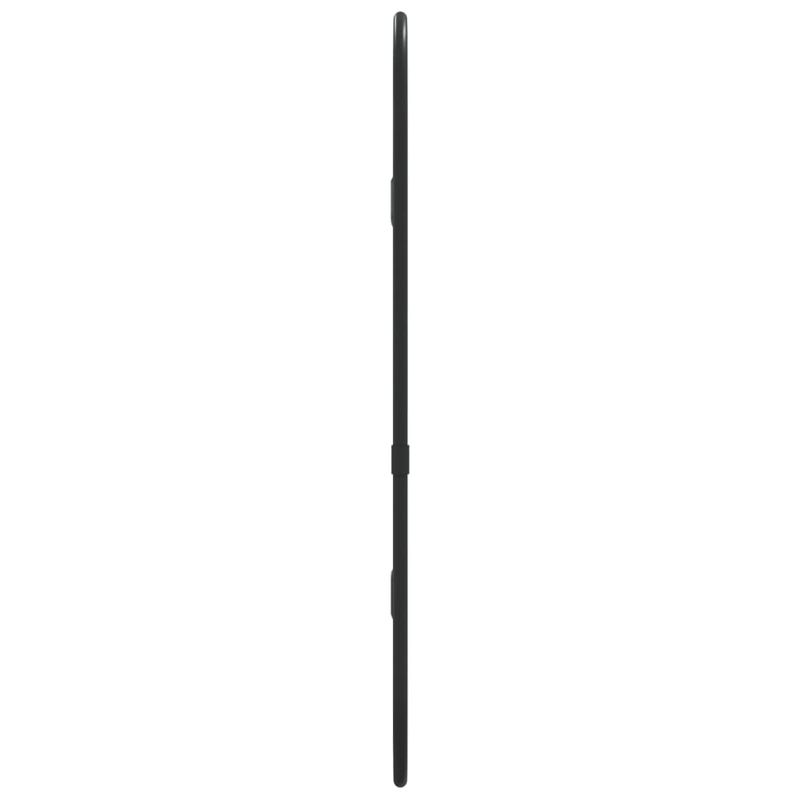 Casa si Gradina - Decoratiuni - Oglinzi - Oglinda de perete, negru, 40x15 cm, ovala - Infinity.ro