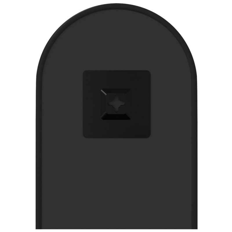 Casa si Gradina - Decoratiuni - Oglinzi - Oglinda de perete, negru, 40x15 cm, ovala - Infinity.ro