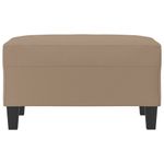 Casa si Gradina - Mobilier - Scaune si fotolii - Tabureti - Taburet, cappuccino, 70x55x41 cm, piele ecologica - Infinity.ro