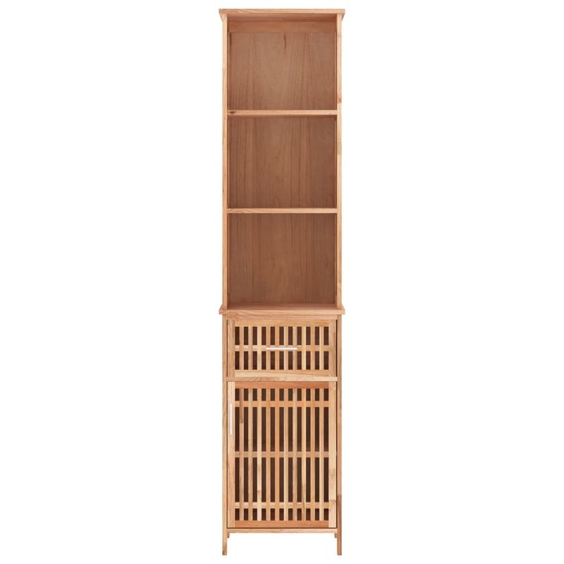 Casa si Gradina - Mobilier - Dulapuri si sifoniere - Dulapuri - Dulap de baie, 42x29x182 cm, lemn masiv de nuc - Infinity.ro