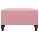 Casa si Gradina - Mobilier - Scaune si fotolii - Tabureti - Taburet, roz, 70x55x41 cm, catifea - Infinity.ro