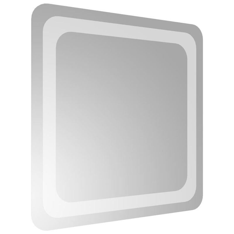 Casa si Gradina - Decoratiuni - Oglinzi - Oglinda de baie cu LED, 40x40 cm - Infinity.ro