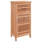 Casa si Gradina - Mobilier - Mobilier baie - Corpuri baie - Dulap de baie, 42x29x82 cm, lemn masiv de nuc - Infinity.ro