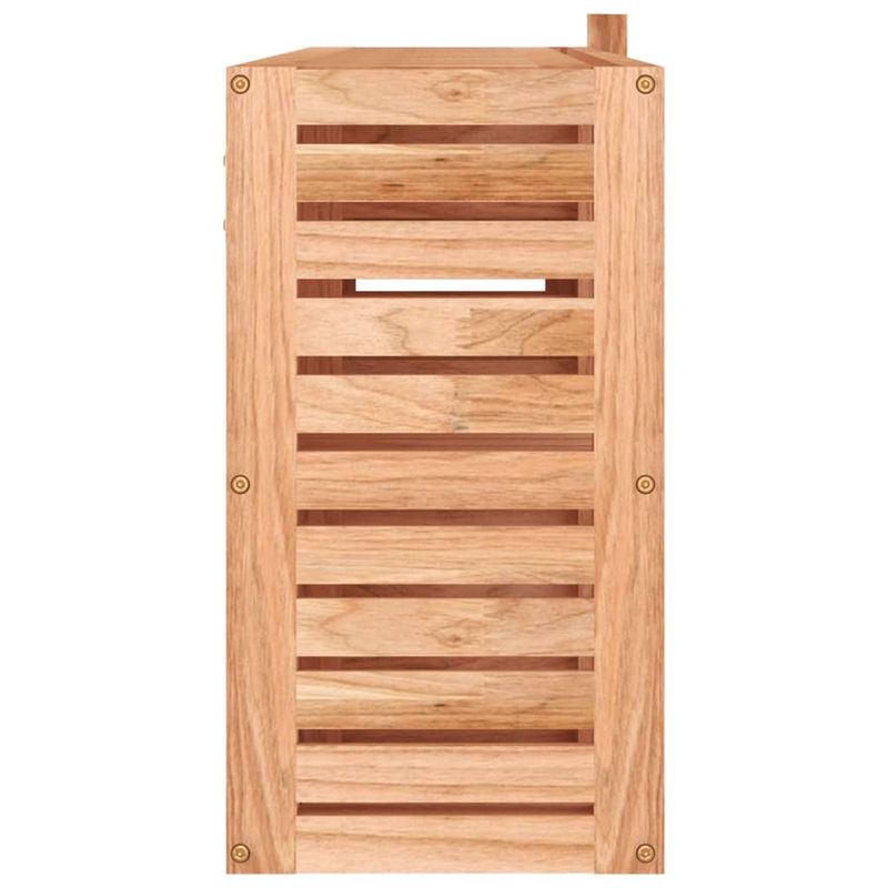 Casa si Gradina - Mobilier - Mobilier baie - Comode baie - Dulap cu oglinda, 80x17x34 cm, lemn masiv de nuc - Infinity.ro