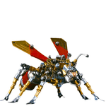 Jucarii, Copii si Bebe - Jucarii si jocuri - Jocuri si puzzle - Puzzle - Puzzle 3D mecanic, insecta metal, 290 piese, multicolor, cipsir - Infinity.ro