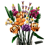 Jucarii, Copii si Bebe - Jucarii si jocuri - Seturi de constructie si cuburi - Seturi de constructie - Set de construit, buchet de flori cu lumini LED si telecomanda, 757 piese, multicolor - Infinity.ro