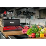 Casa si Gradina - Bucatarie si vesela - Vesela si tacamuri - Cutite si seturi de cutite - Set cutite de carne si peste, lama curbata, otel german rezistent la apa sarata, cu teaca, ascutitor si cutie - Infinity.ro