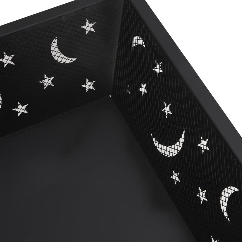 Casa si Gradina - Termice - Sobe, Seminee si accesorii - Seminee - Vatra de foc cu vatrai, 50 cm, otel, XXL - Infinity.ro