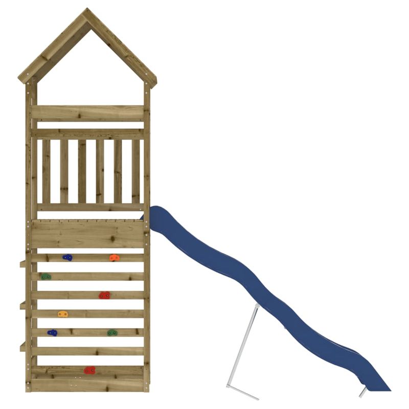 Jucarii, Copii si Bebe - Jucarii si jocuri - Jucarii de exterior - Spatii de joaca si accesorii - Set de joaca pentru exterior, lemn de pin impregnat - Infinity.ro