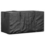 Casa si Gradina - Textile si covoare - Huse pentru mobilier - Genti depozitare brad de Crăciun, 2 buc., negru, polietilena, mărime 150x75x75 cm - Infinity.ro