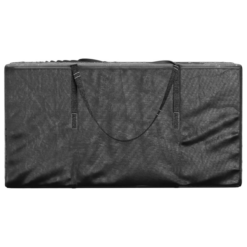 Casa si Gradina - Textile si covoare - Huse pentru mobilier - Genti depozitare brad de Crăciun, 2 buc., negru, polietilena, mărime 150x75x75 cm - Infinity.ro