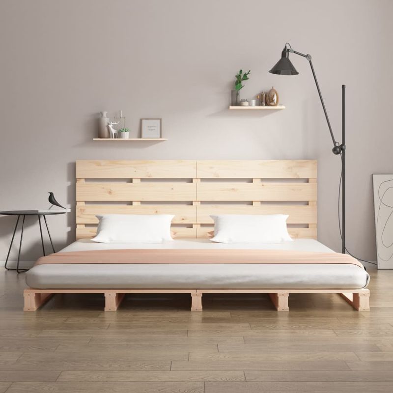 Casa si Gradina - Mobilier - Paturi si accesorii - Paturi - Cadru de pat, 140x200 cm, lemn masiv de pin - Infinity.ro