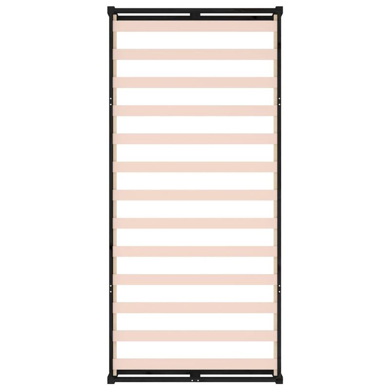 Casa si Gradina - Mobilier - Paturi si accesorii - Paturi - Cadru de pat, negru, 90x200 cm, lemn masiv - Infinity.ro