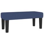 Casa si Gradina - Mobilier - Paturi si accesorii - Paturi - Pat box spring cu saltea, albastru, 90x200 cm, textil - Infinity.ro