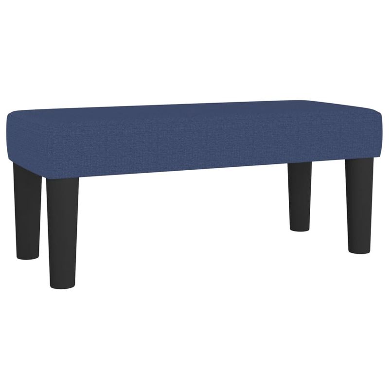Casa si Gradina - Mobilier - Paturi si accesorii - Paturi - Pat box spring cu saltea, albastru, 90x200 cm, textil - Infinity.ro