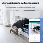 Laptop, Telefoane si Tablete - Wearables si gadgeturi - Gadgeturi - Dispozitive spionaj - Mini camera ascunsa cu infrarosu WiFi, HD, night vision, neagra - V380 - Infinity.ro