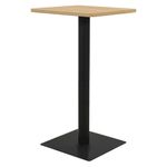 Casa si Gradina - Mobilier - Mese si birouri - Mese bucatarie si dining - Masa de bistro, culoarea stejarului, 50 x 50 x 107 cm - Infinity.ro