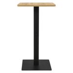 Casa si Gradina - Mobilier - Mese si birouri - Mese bucatarie si dining - Masa de bistro, culoarea stejarului, 50 x 50 x 107 cm - Infinity.ro