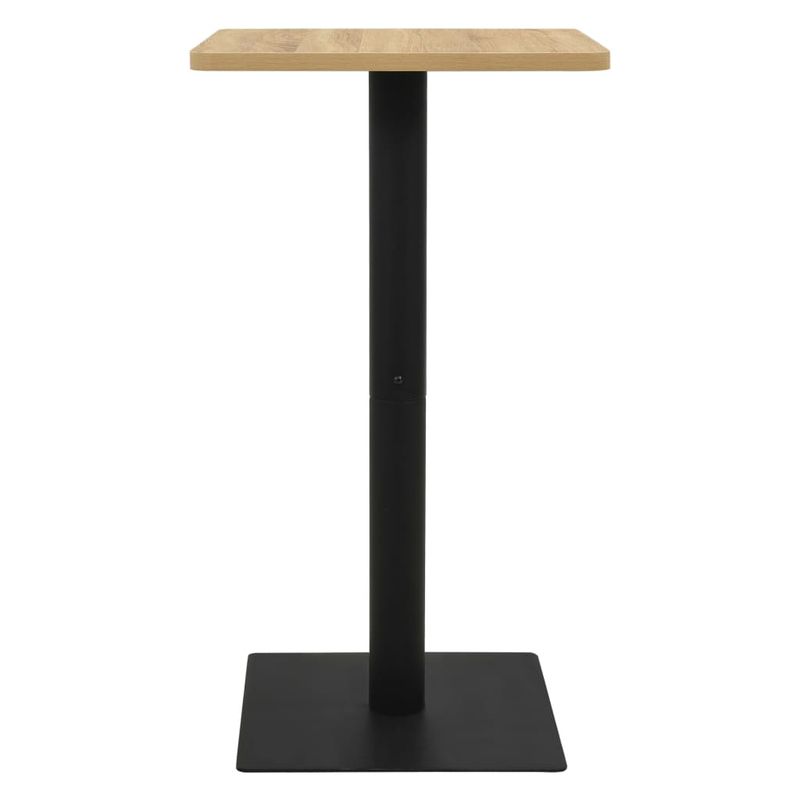 Casa si Gradina - Mobilier - Mese si birouri - Mese bucatarie si dining - Masa de bistro, culoarea stejarului, 50 x 50 x 107 cm - Infinity.ro