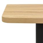 Casa si Gradina - Mobilier - Mese si birouri - Mese bucatarie si dining - Masa de bistro, culoarea stejarului, 50 x 50 x 107 cm - Infinity.ro