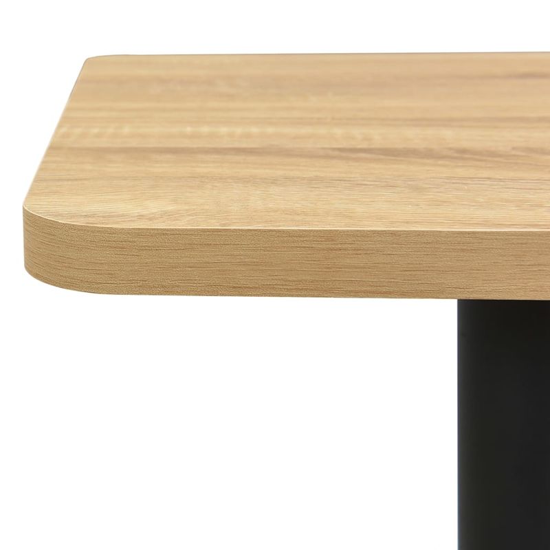 Casa si Gradina - Mobilier - Mese si birouri - Mese bucatarie si dining - Masa de bistro, culoarea stejarului, 50 x 50 x 107 cm - Infinity.ro