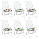 Casa si Gradina - Textile si covoare - Perne si pilote - Perne decorative - Perne de scaun 6 buc. multicolor 40x40x7 cm material textil - Infinity.ro