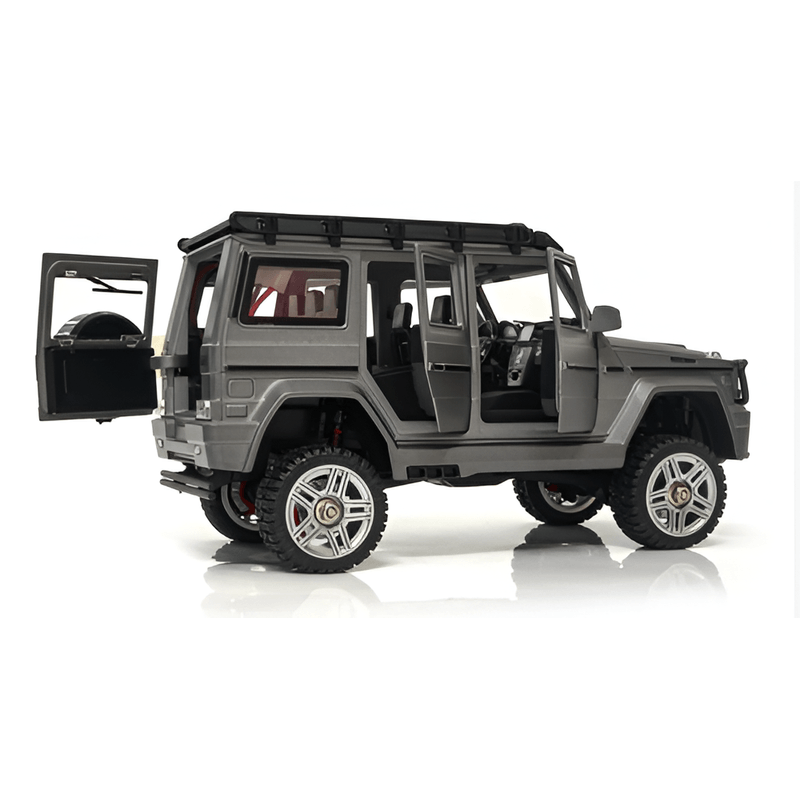 Jucarii, Copii si Bebe - Jucarii si jocuri - Vehicule si jucarii cu telecomanda - Masinute - Masina RC cu telecomanda, OFF-ROAD 1:24 4WD, RTR, 2,4 GHz,  gri - Infinity.ro