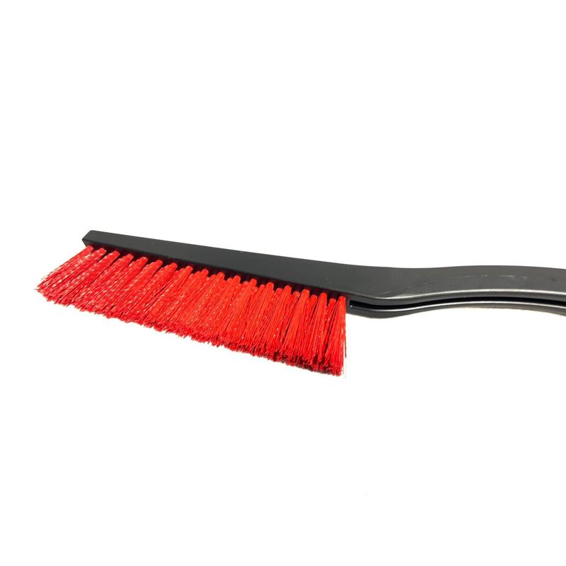 Auto si Moto - Piese auto si accesorii - Caroserie - Ornamente exterior auto - Perie zapada cu racleta gheata , Omega, pentru masina, SUV si camion, negru/rosu - Infinity.ro