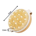 Ingrijire personala si Cosmetice - Sanatate si wellness - Articole wellness - Aparate si dispozitive de masaj - Perie pentru masaj, Omega, Lemn/Fibre, 11x1.5 cm - Infinity.ro