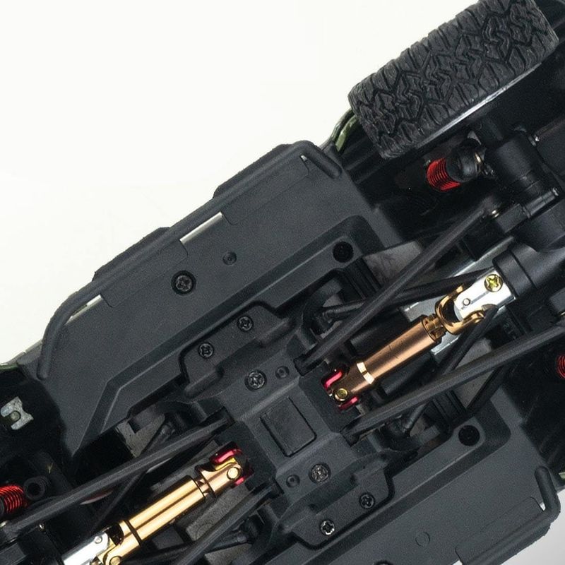 Jucarii, Copii si Bebe - Jucarii si jocuri - Vehicule si jucarii cu telecomanda - Masinute - Masina RC cu telecomanda, OFF-ROAD 1:24 4WD, RTR, 2,4 GHz,  verde - Infinity.ro