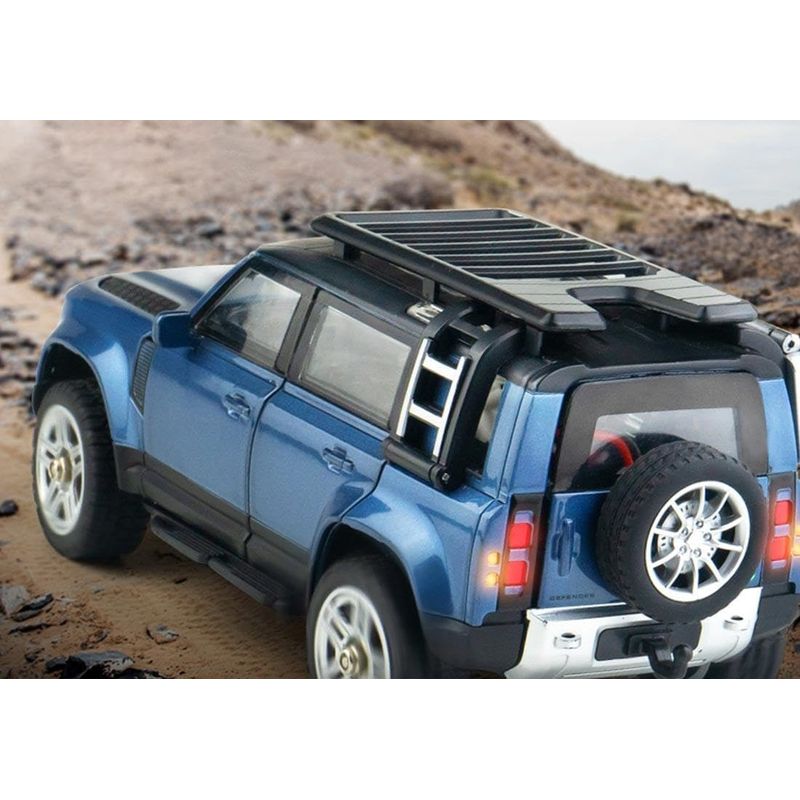Jucarii, Copii si Bebe - Jucarii si jocuri - Vehicule si jucarii cu telecomanda - Masinute - Masina RC cu telecomanda, OFF-ROAD 1:24 4WD, RTR, 2,4 GHz,  albastra - Infinity.ro