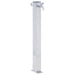 Casa si Gradina - Gradinarit si plante - Instalatii si accesorii pentru irigatii - Furtunuri de gradina si accesorii - Coloana de apa de gradina, 60 cm, otel inoxidabil, patrat - Infinity.ro