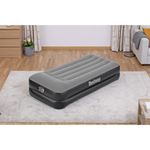 Sport si Outdoor - Camping - Saltele si accesorii pentru somn - Saltele camping - Bestway Saltea gonflabila catifelata cu pompa de aer, 191x97x46 cm - Infinity.ro