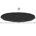 Casa si Gradina - Constructii - Scari si accesorii interioare - Alte accesorii pentru piscine - Bestway Prelata piscina Flowclear, 396 cm - Infinity.ro