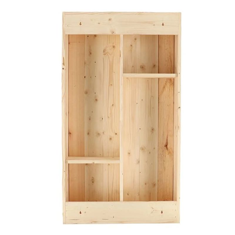 Casa si Gradina - Gradina si terasa - Mobilier exterior - Mese gradina - Esschert Design Masa de bar de perete cu raft rabatabil, natural, L - Infinity.ro