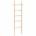Casa si Gradina - Sanitare - Suporturi si accesorii baie - Suporturi baie - Scara pentru prosoape, 170 cm, lemn masiv de nuc - Infinity.ro
