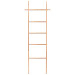 Casa si Gradina - Sanitare - Suporturi si accesorii baie - Suporturi baie - Scara pentru prosoape, 170 cm, lemn masiv de nuc - Infinity.ro