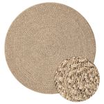 Casa si Gradina - Textile si covoare - Covoare - Covoare casa - Covor 120 cm aspect iuta pentru interior si exterior - Infinity.ro