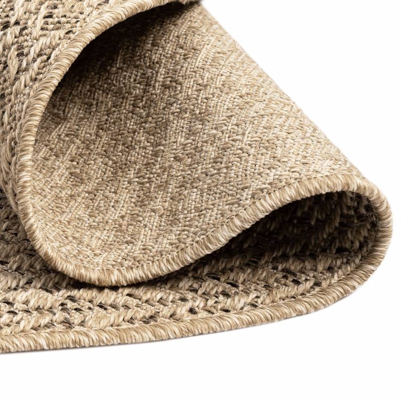 Casa si Gradina - Textile si covoare - Covoare - Covoare casa - Covor 120 cm aspect iuta pentru interior si exterior - Infinity.ro
