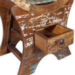 Casa si Gradina - Bucatarie si vesela - Accesorii bar - Suporturi bauturi - Suport de vin pentru 10 sticle, lemn masiv reciclat - Infinity.ro