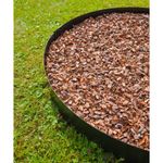 Casa si Gradina - Gradina si terasa - Garduri, panouri si accesorii - Nature Borduri de gradina, 3 buc., 91,4x10,2 cm, negru - Infinity.ro