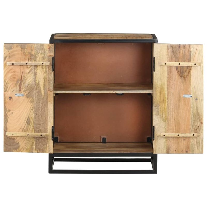Casa si Gradina - Mobilier - Comode si corpuri - Comode - Servanta sculptata manual, 60x35x75 cm, lemn masiv de mango - Infinity.ro