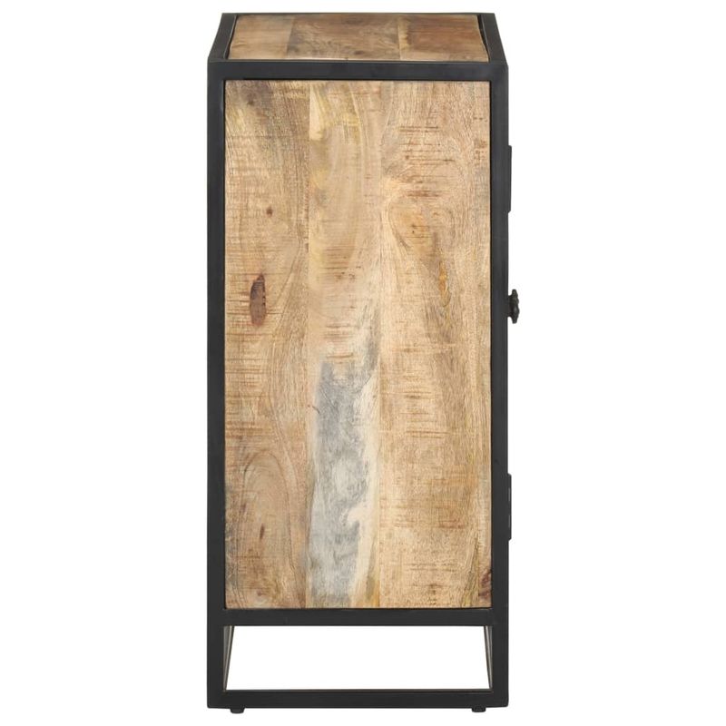Casa si Gradina - Mobilier - Comode si corpuri - Comode - Servanta sculptata manual, 60x35x75 cm, lemn masiv de mango - Infinity.ro