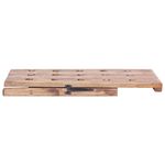 Casa si Gradina - Bucatarie si vesela - Accesorii bar - Suporturi bauturi - Suport de vin pentru 15 sticle 26x50x70 cm lemn masiv reciclat - Infinity.ro