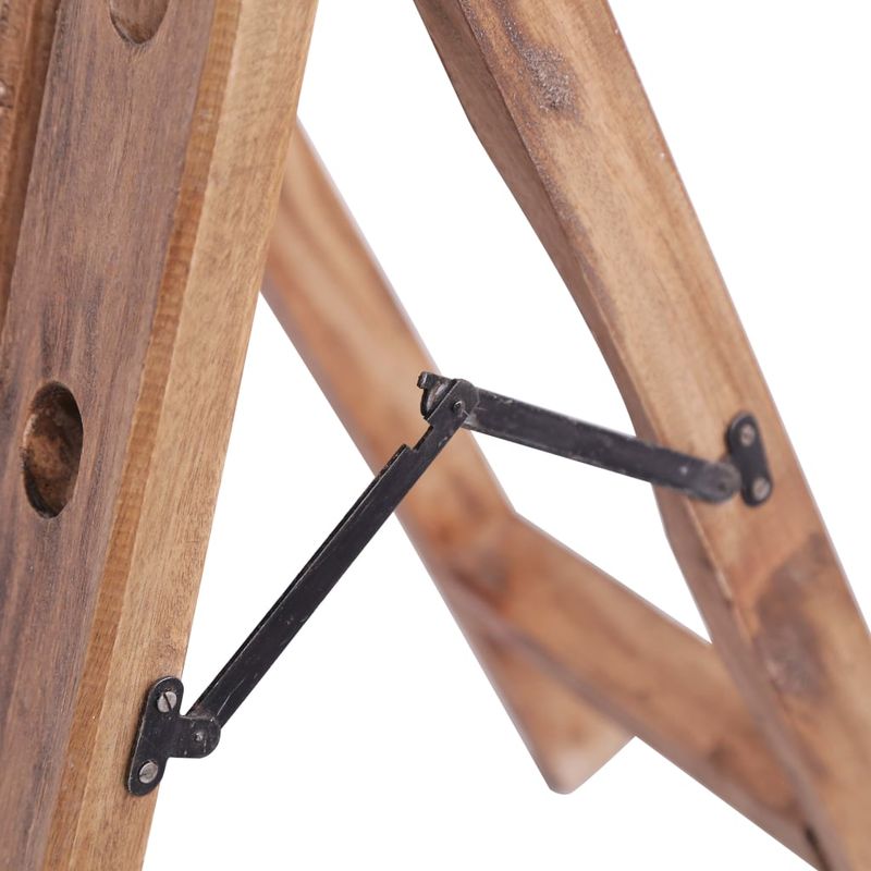 Casa si Gradina - Bucatarie si vesela - Accesorii bar - Suporturi bauturi - Suport de vin pentru 15 sticle 26x50x70 cm lemn masiv reciclat - Infinity.ro
