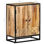 Casa si Gradina - Mobilier - Comode si corpuri - Comode - Servanta sculptata manual, 60x35x75 cm, lemn masiv de mango - Infinity.ro