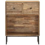 Casa si Gradina - Mobilier - Comode si corpuri - Comode - Servanta, 60 x 30 x 75 cm, lemn de tec reciclat - Infinity.ro